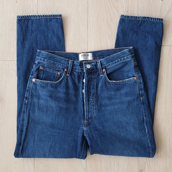 Agolde Denim - AGOLDE Riley Jeans in Desolate 28x26